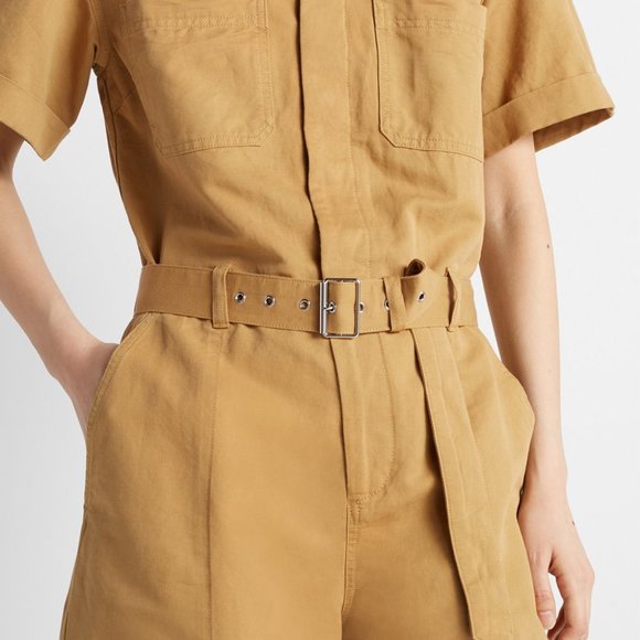 ~SOLD~ Club Monaco Short Sleeve Utility Jumpsuit NWT - Picture 6 of 9